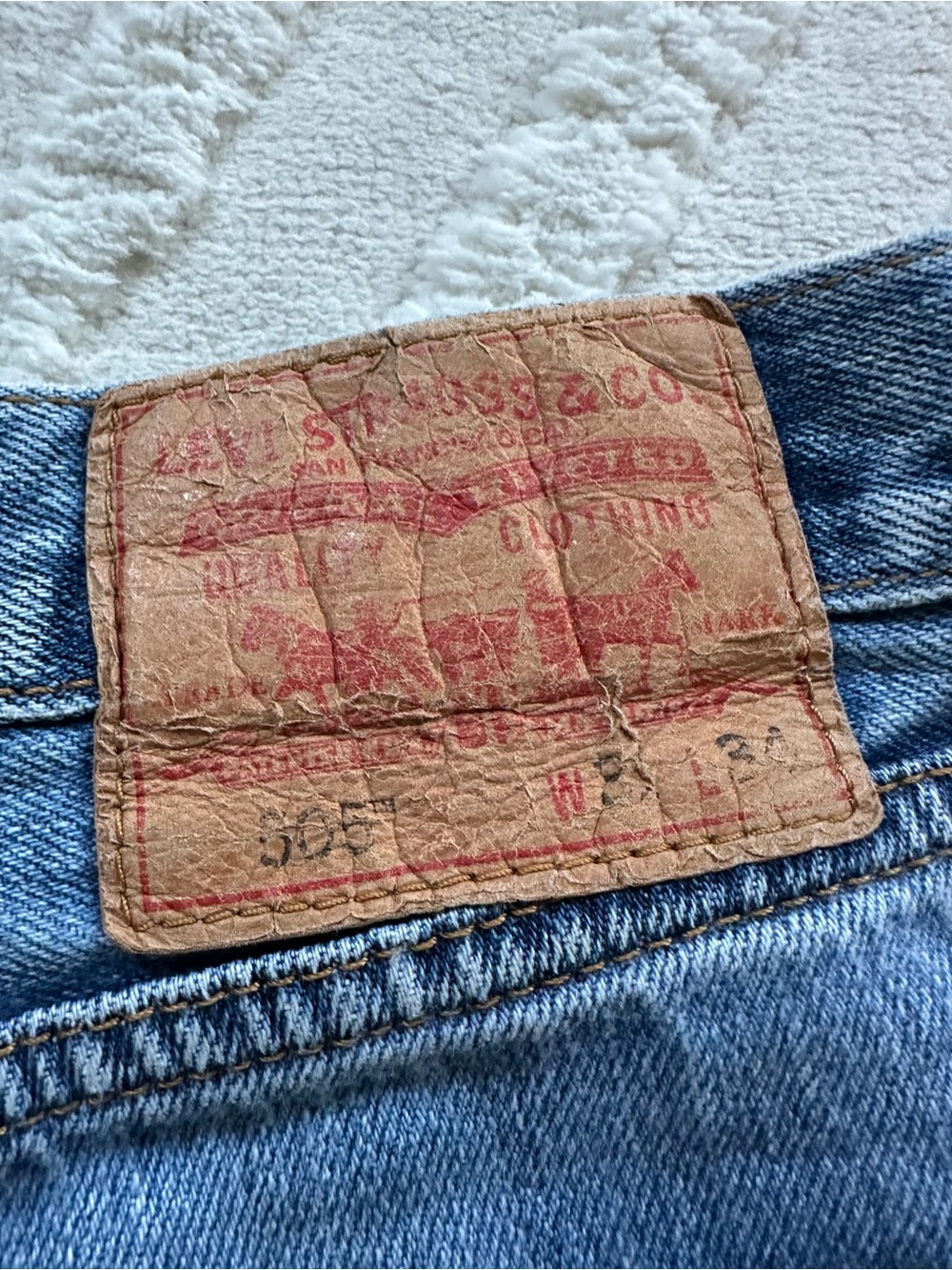 Levi's | 505 Denim Cutoff Shorts - Picture 4 of 11
